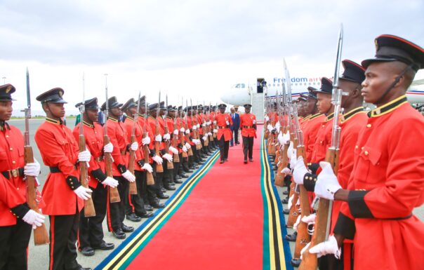 President Hassan Sheikh arrives in Arusha for EAC Summit