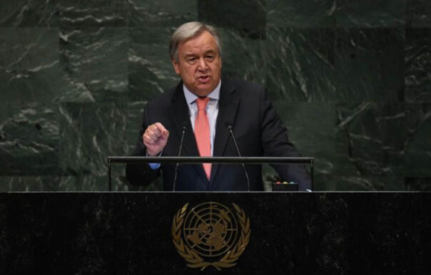 Xoghayaha Guud ee Qaramada Midoobey, António Guterres