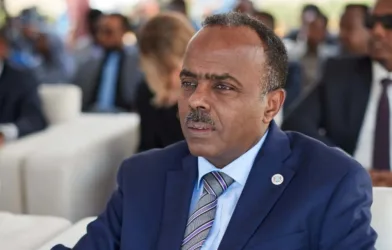 Somalia's acting Foreign Minister Ali Omar Balad