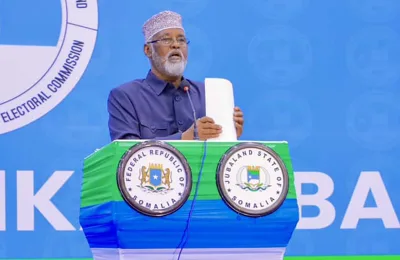 Jubaland State of Somalila Ahmed Madoobe