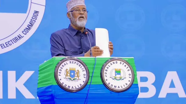 Jubaland State of Somalila Ahmed Madoobe