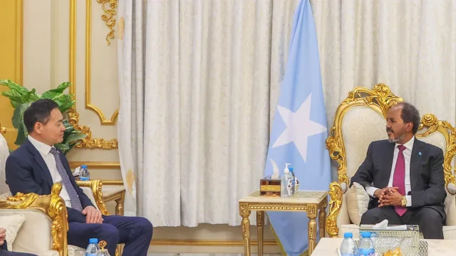 Bing and Hassan Sheikh Somalia