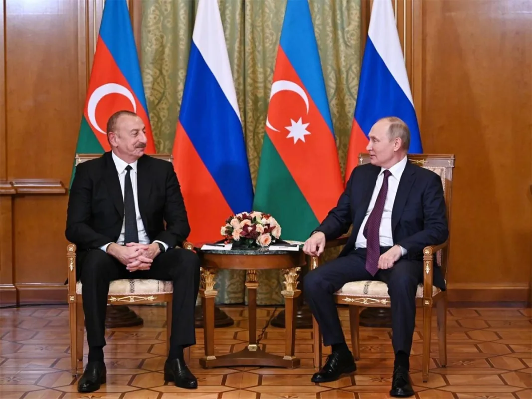 ilham Aliyev iyo Vladimir Putin